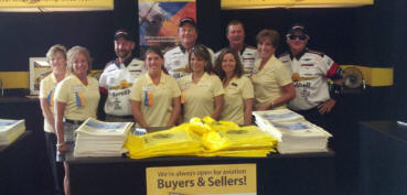Photo: Aeroshell Team at our Sun 'n Fun Booth!